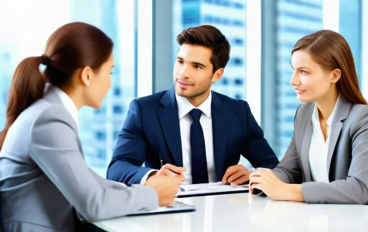 사이버보안 연봉협상 성공 전략 - **Prompt:** "A focused cybersecurity professional, either male or female, in their late 20s or early...